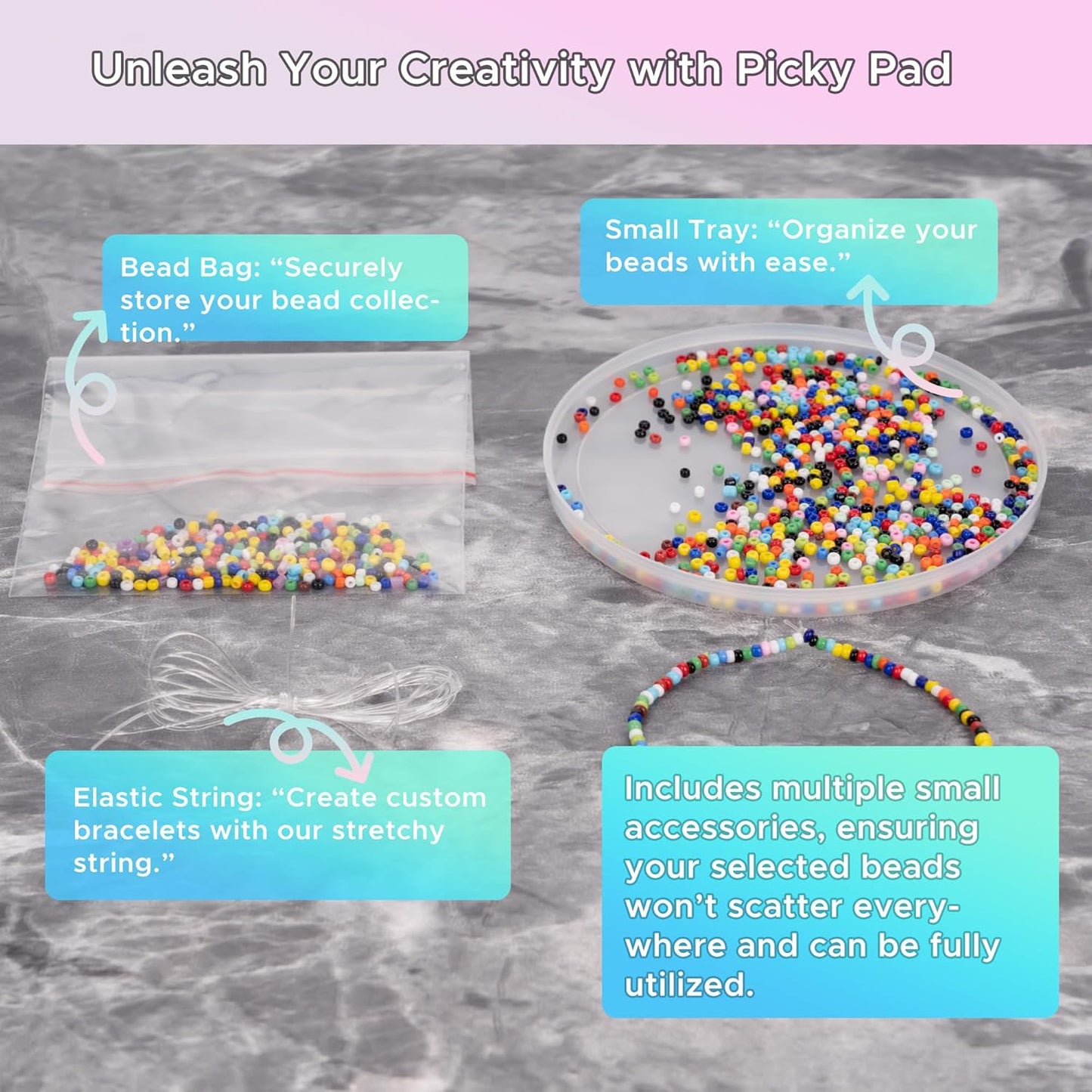 Large Skin Picky Pad Fidget Toys for Adults Anxiety (10CM), Anti Sking Picking Pad Trichotillomania Fidget Toys (Round Colorful X2)