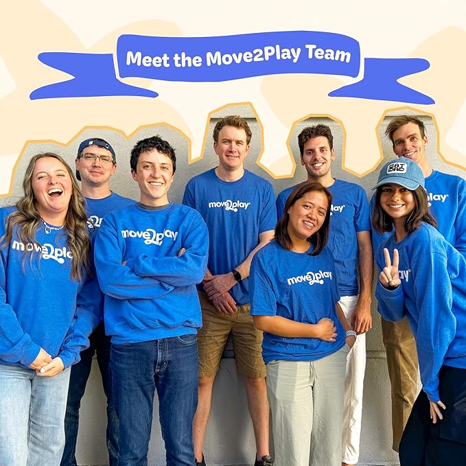 Move2Play, Pass The Potato, Hilariously Wild and Fun Active Play Game | Gift for Kids & Toddlers | Boys & Girls Ages 3, 4-8+ | Indoor/Outdoor Toy| Summer & Camping Fun