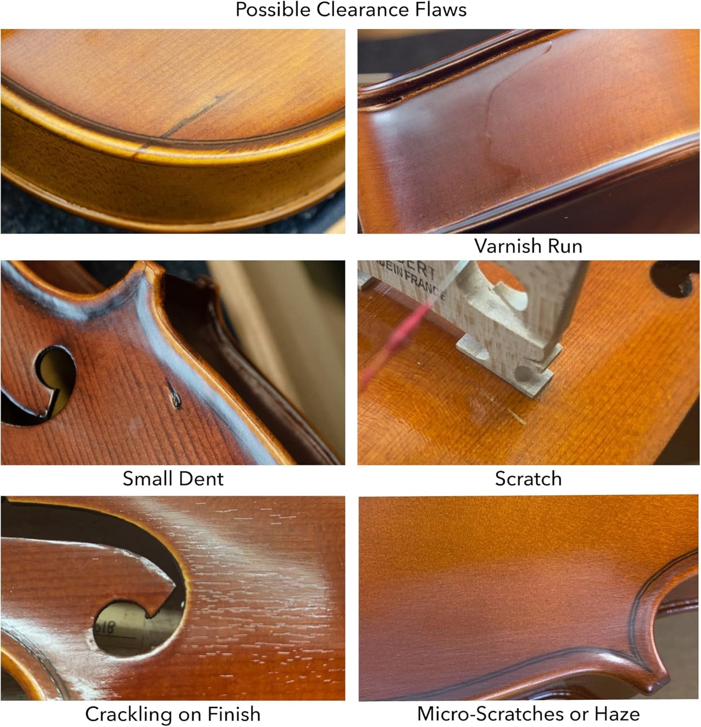 Bunnel Premier Violin Clearance Outfit 1/10 Size — Carrying Case and Accessories Included — Solid Maple Wood and Ebony Fittings By Kennedy Violins