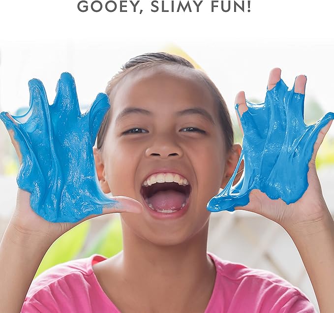 National Geographic Sensory Science Kit - Mega Science Kit, Includes Sensory Play Sand for Kids, Slime, Putty, and Other Projects, Slime Kit for Boys and Girls, Stress Relief Toy (Amazon Exclusive)