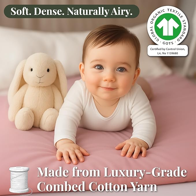 SNOO Compatible GOTS Organic Bassinet Sheets - Aegean Heritage Turkish Cotton 200 GSM - Feel The Quality at First Touch - Halo Bassinet / 100% Cotton SNOO Smart Sleeper Mattress (2 Pack) Boy & Girl