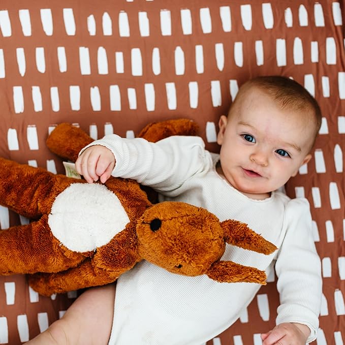 Baby Bassinet Sheets for Boy, Girl (Safari Adventures) 2-Pack - Fitted Bedside Bassinet Sheets - Buttery Soft Cotton Blend for Standard Mattress Pad - Compatible with Halo BassiNest