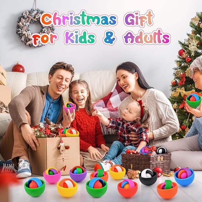 Fidget Toys Adults Pack, Fidget Spinner Set for Kids, Sensory Toys Boys Girls Teens Eaeter Egg Stuffers Party Favors, ADHD Autism Stress Relief Finger Toys, Gift for Kids Adult Birthday