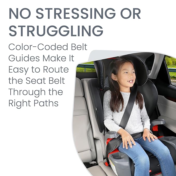 Britax Grow with You ClickTight Harness-2-Booster Car Seat, Cool Flow Gray