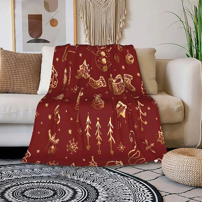 TEHALK Toddler Blankets for Boys & Girls - Personalized Dinosaur Glow in Dark Throw Blankets 40"x60"