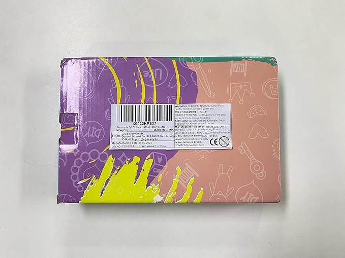 Funtopia 8mm Glass Beads for Bracelets, 36 Colors Crystal Beads for Jewelry Making, 1061pcs Bracelet Making Kit, Round Glass Bead for DIY Earrings Necklace Crafts with Spacer Bead and Charms