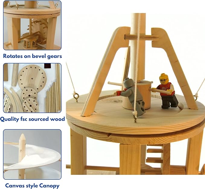 Pathfinders STEM Kit – Leonardo da Vinci Helicopter Model kit Science Kits | stem Toy Physics Toys | Engineering | Learning Resources