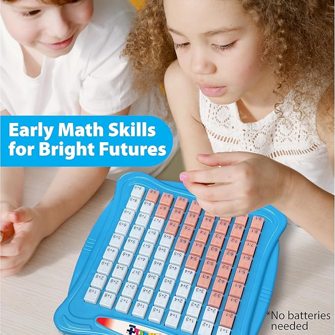 Small World Toys Addition and Subtraction Games, Preschool Math Counting Toys, Kindergarten Math Games Board for Ages 3+ Preschool Learning Activities Educational Toys, Learning Gift for Kids