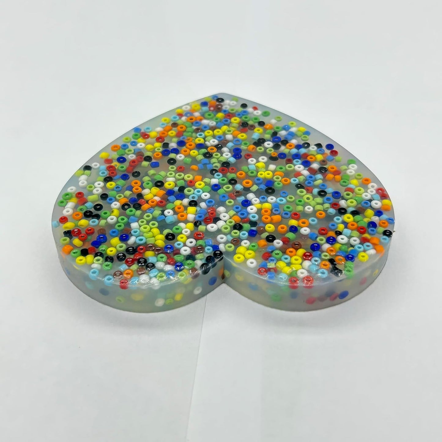 2PCS 8.5CM Circle and Heart Picky Pad, Picking Pad, Skin Picking Fidget Toys, Pick Pad, Picking Fidget Toy