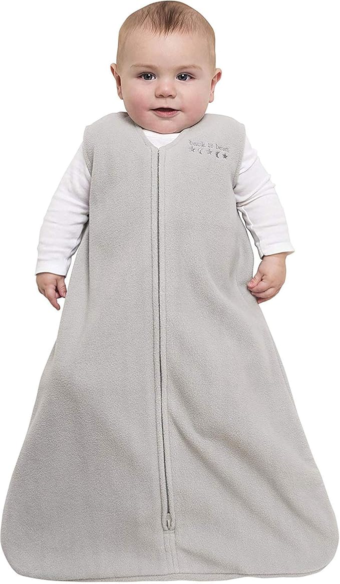 HALO Micro-Fleece Wearable Blanket, Swaddle Transition Sleeping Bag, TOG 1.0