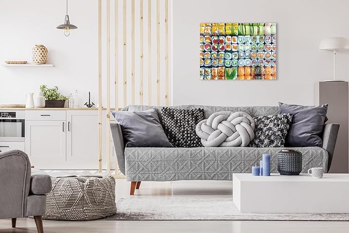 1000 Piece Collage Jigsaw Puzzle for Adults - Sushi Rolls Gourmet Food - Challenging Hard Puzzle Perfect for Game Nights - 20x27 inches (Savor The Sea)