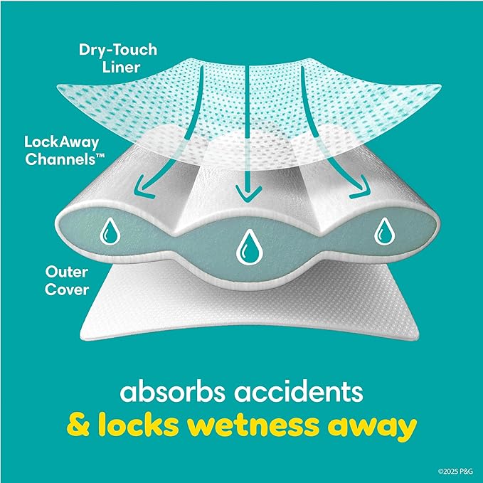 Pampers Training Pants - Easy Ups Girls & Boys - Size 3T-4T, 116 Count, Peppa Pig Potty Underwear (Packaging May Vary)