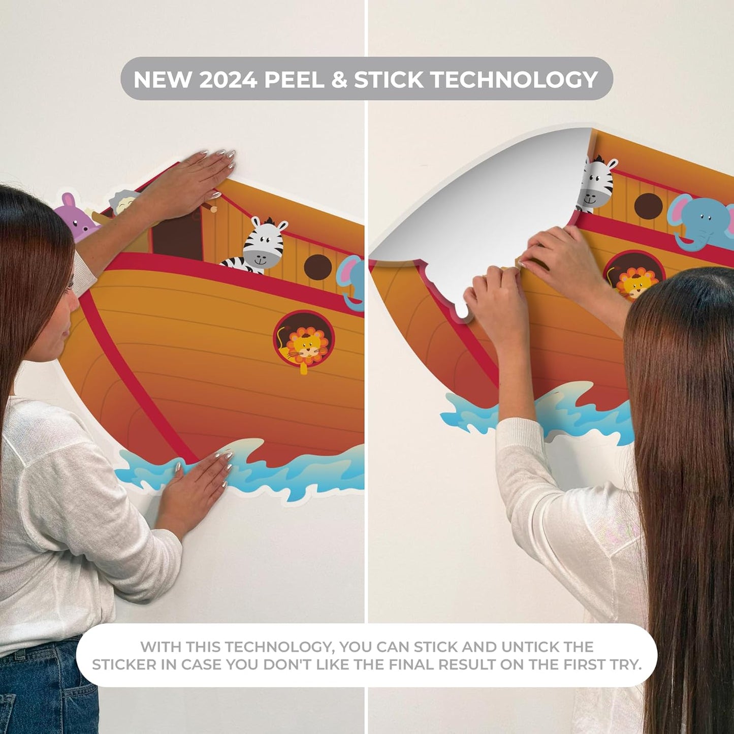 CRYPTONITE Personalized Name Jungle Animals Vinyl Wall Decor I Nursery Wall Decal for Baby Boy & Girl Decoration I Stickers for Kids I Multiple Options for Customization (A. Jungle Animals)