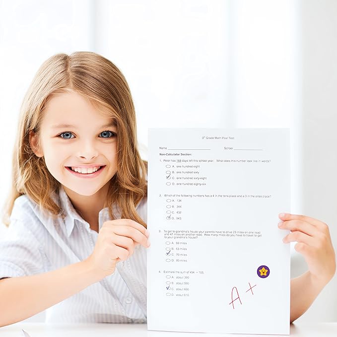 12456 PCS Star Stickers, More Than 12100 Incentive Star Stickers & 288 Gold Foil Star Stickers in 14 Colors and 14 Designs for Reward Behavior Chart (Each Measures 3/8”)