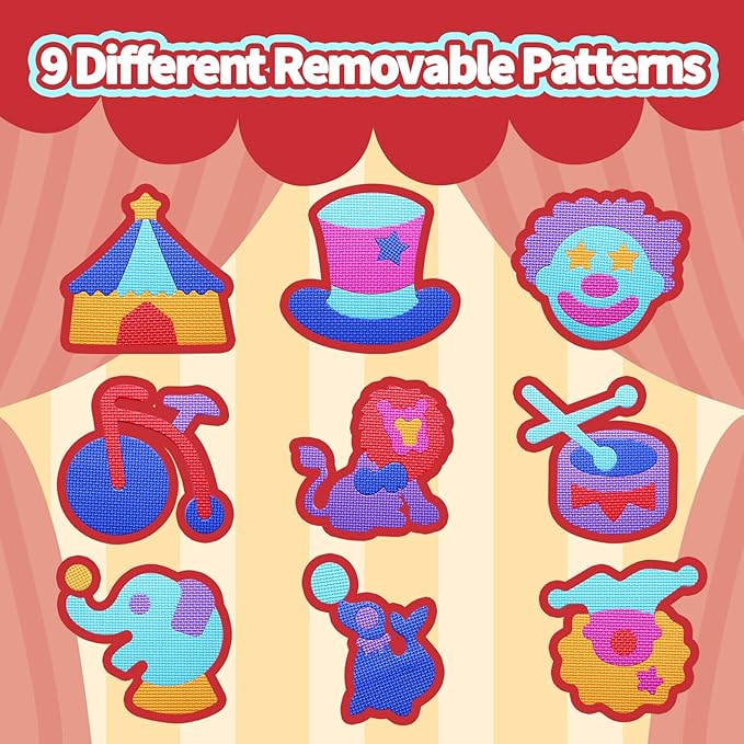 Coolcandy Baby Play Mat, 25Pcs Interlocking Puzzle Floor Mat, with Safety Fence - 0.4" Thick Non-Toxic EVA Foam Play Mat, for Infants & Toddlers 3-36 Months, Soft Puzzle Tiles for Play Areas