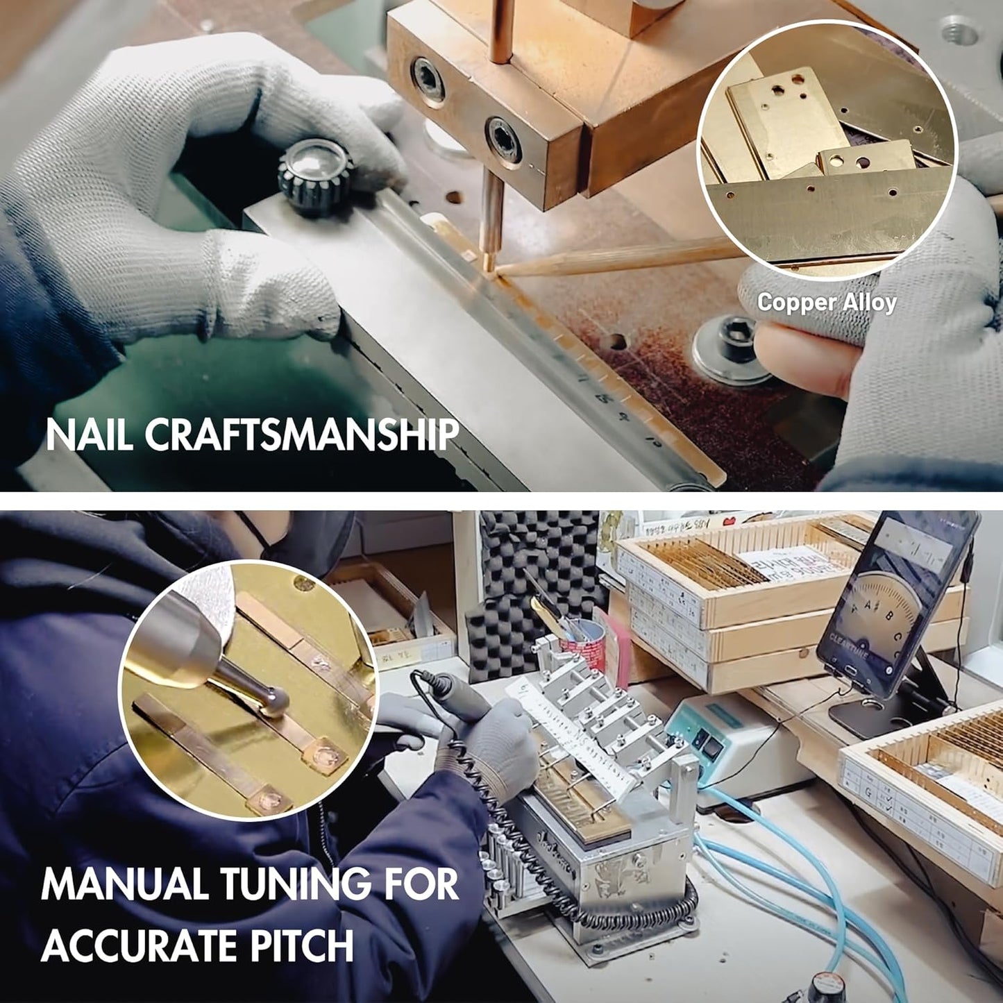 CONJURER Blues Harmonica for Beginners, 10 Hole F Key Diatonic Blues Harp with Stainless Steel Cover & Phosphor Bronze Reeds, Professional Grade for Adults, Gifts (Silver F)