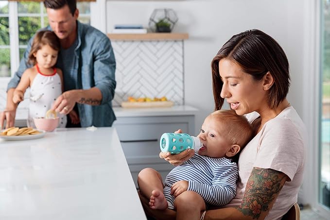 Lifefactory BPA-Free Stage 3 (6+ Months) Silicone Nipples 2-Pack