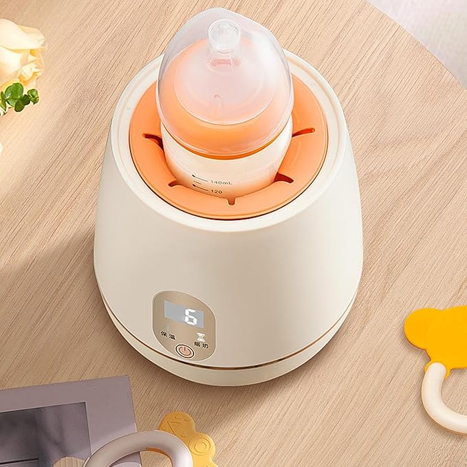 Bottle Warmer, Fast Bottle Warmer, Multifunctional Bottle Warmer, with Smart Temperature Control, Automatic Infant Bottle Shaker for All Bottles, Breastmilk or Formula