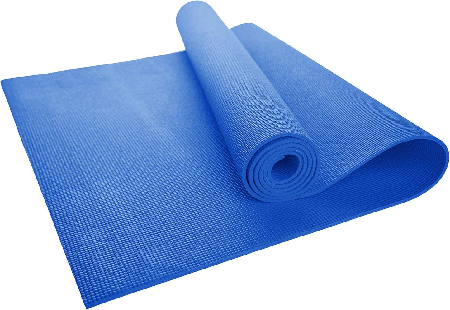 Hello Fit 10-Pack Yoga Mat, 68" x 24" Non Slip Exercise Mat, 4mm Thick Gym Mat for Fitness and Stretching, Bulk Non Toxic Yoga Mats for Schools and Studios