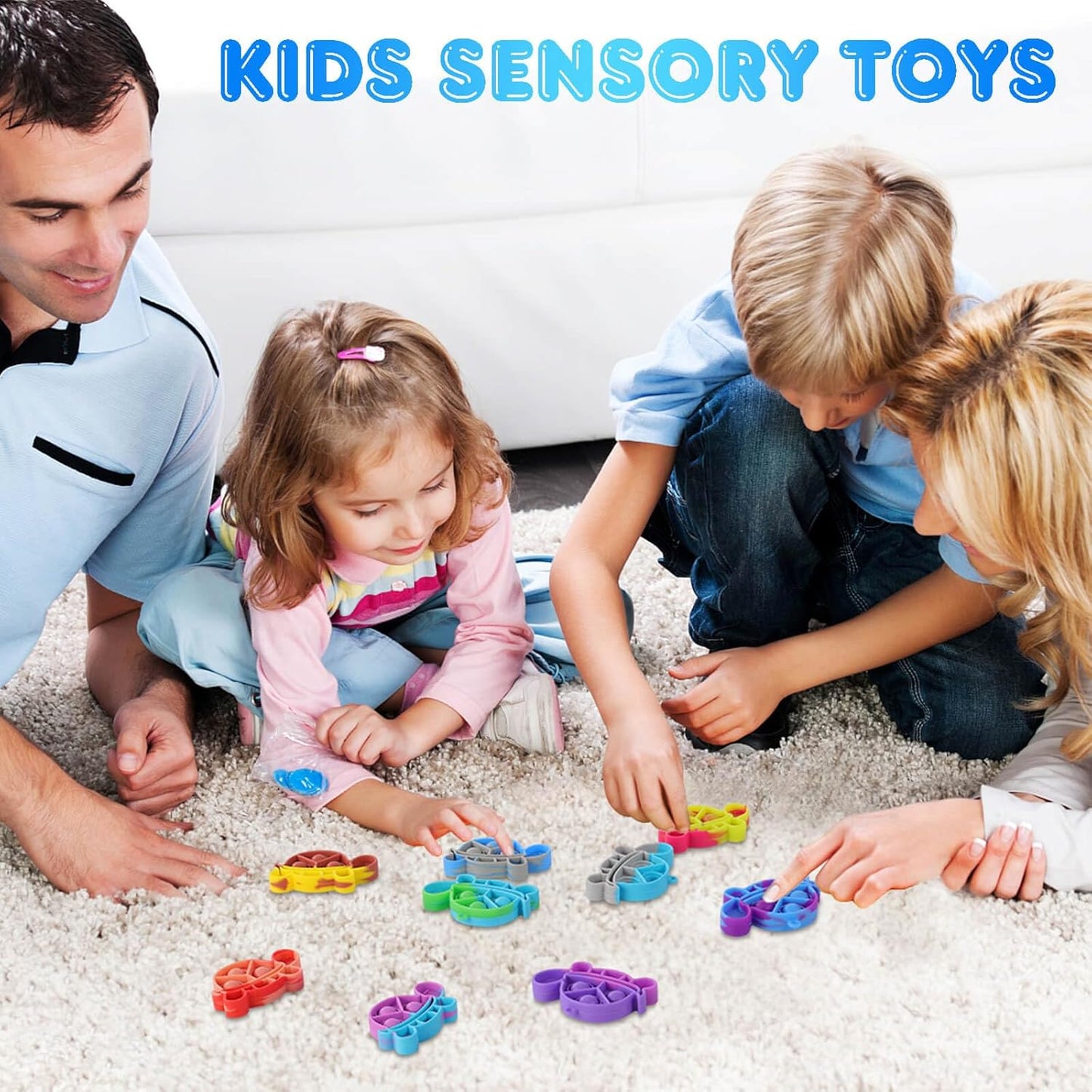 Pop Fidget Toys Its Party Favors for Kids 4-8 8-12, 20 PCS Turtle Toys Mini Pop Keychain It Toddler Fidget Toy Bulk Fidgets for Classroom Prizes Birthday Goodie Bag Stuffers Autism Sensory Toys Packs