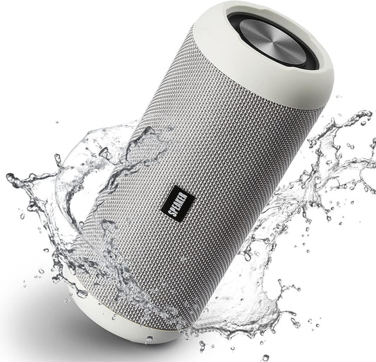 Bluetooth Speakers, 30W Portable Speaker Loud Stereo Sound, Rich Bass IP67 Waterproof, 30+ Hour Playtime, Built-in Mic, Wireless Speaker with TF, AUX, FM for Shower, Pool, Party, Travel, Outdoors