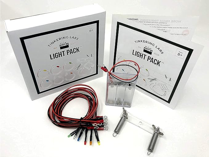Light Blast Bundle | Electric Motors Catalyst STEM Kit & Light Pack | Learn Electronics, Science for Kids 8+