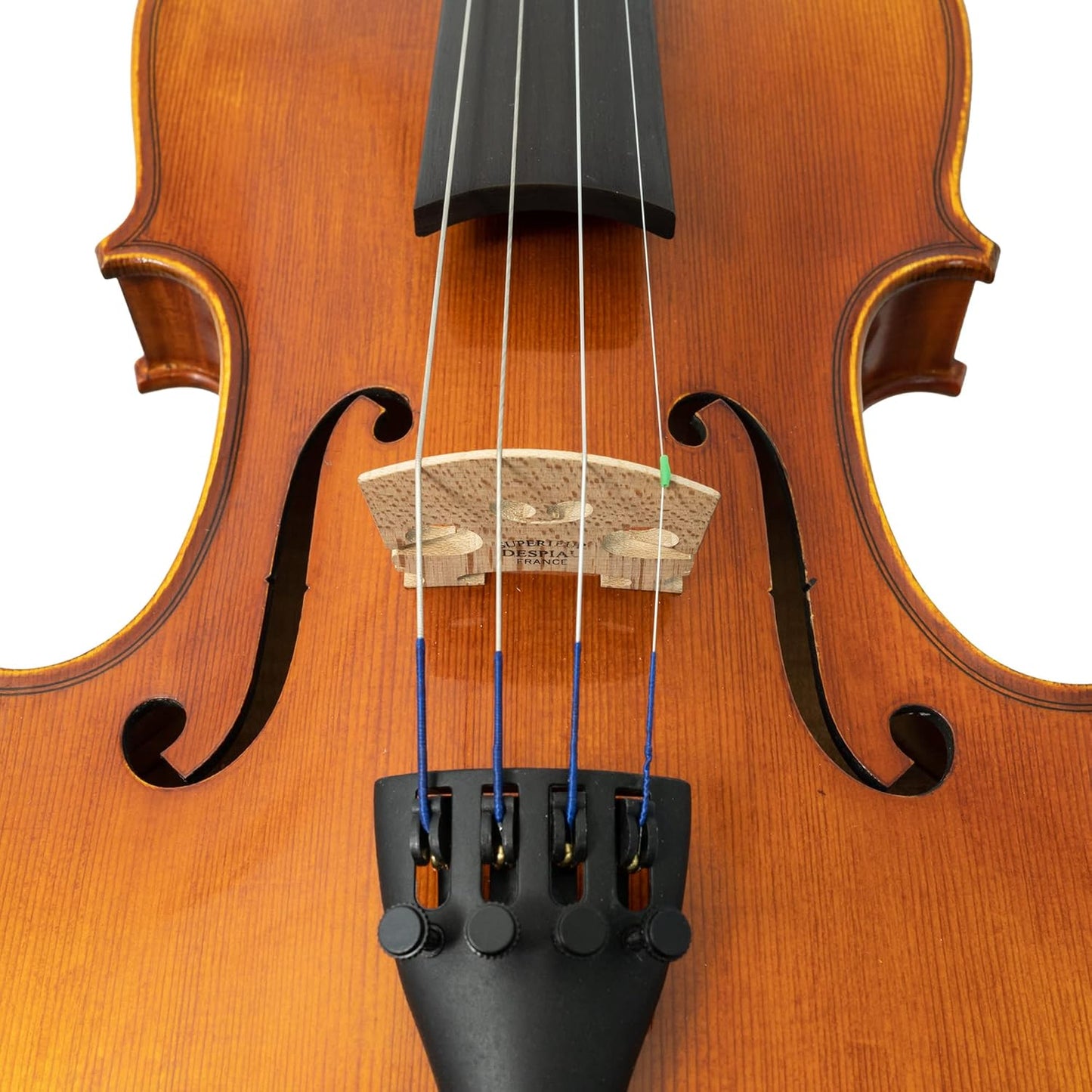 Kennedy Violins Louis Carpini G2 Violin Outfit CLEARANCE Carrying Case and Accessories Included - Solid Maple Wood and Ebony Fittings (4/4)