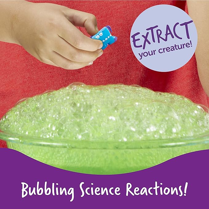 Learning Resources Beaker Creatures Reactor Pods,6 Pack, Ages 5+,Series 1, STEM Certified Science Toy, Fun Experiments For Kids