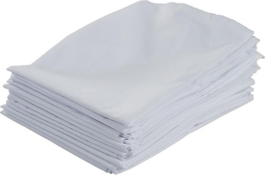 ECR4Kids Cot Sheet, Standard Size, Rest Time Accessories, White, 12-Pack
