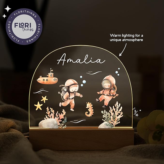 Baby Welcome Gift/New Born Essentials/Newborn Stuff/Personalized Night Light for Kids/Custom Baby Boy Gifts