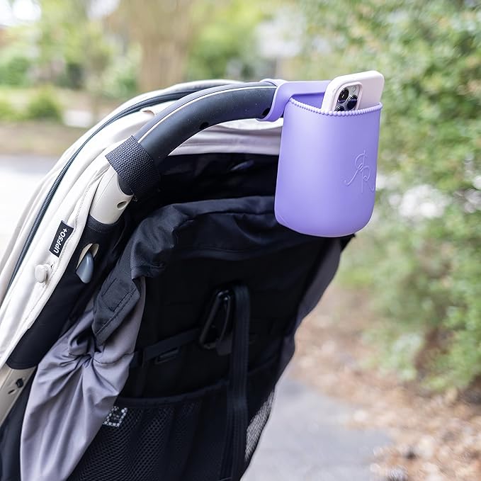 Ryan & Rose Cutie Holder Universal Stroller Cup Holder (Orchid)