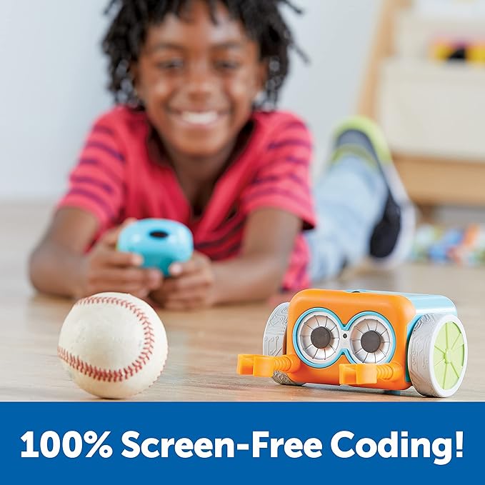 Learning Resources Botley the Coding Robot - Code Games for Boys and Girls, Robotics for Kids, STEM Programming, Scientific Building Toys, Engineering Gift Set