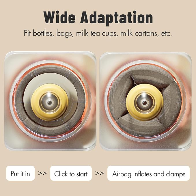 Phanpy SmartSwirl Waterless Bottle Warmer - Patented Airbag Heating for Nutrient Protection, Off-Center & Smart Dual-Direction Mixing for Clump-Free Formula, Fits All Bottles, Quiet & Safe
