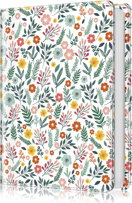 Fintie Photo Album for 4x6 Photos - 112 Pockets Vegan Leather Cover Memory Albums Book for Birthday Family Anniversary Vacation Pictures, Spring Bloom