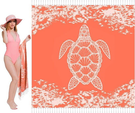 Oversized Turkish Beach Towel Blanket XXL Cotton Sandproof Towels Boho Woven Extra Large Big Sand Free Giant Throw Thick Blankets Huge Quilt XL Picnic Camping Necessities Cloud For Adult Gifts