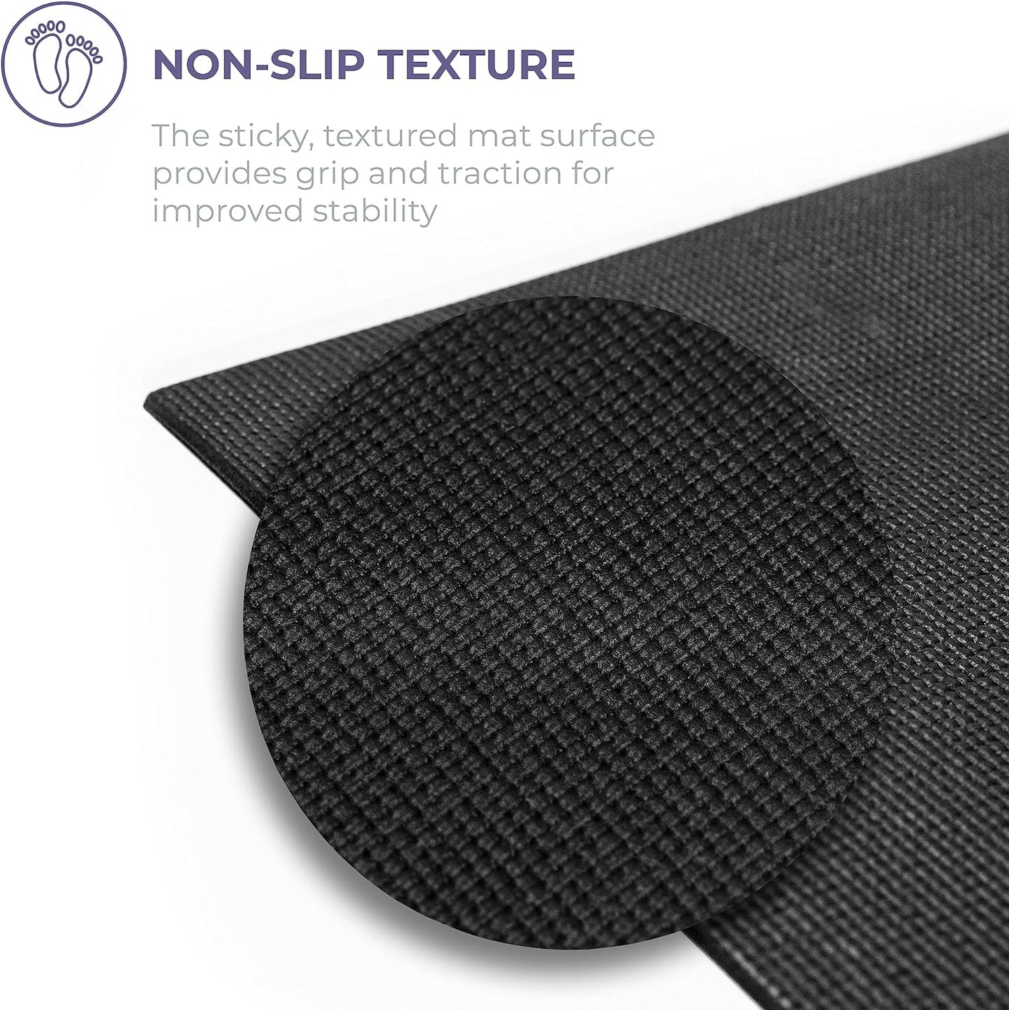 Sunshine Yoga Voyage Yoga Mat, 10 Pack, 72" x 24" Professional Studio and Gym Bulk Yoga Mats, 5mm Thick, Durable, Anti-Tear, Non Slip Fitness and Exercise Mats