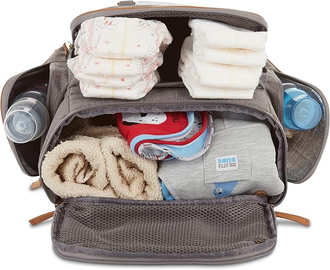 Disney Cudlie Baby Boys Jartop Backpack Diaper Bag in Winnie The Pooh Print, 16 Inch, Includes Changing Pad