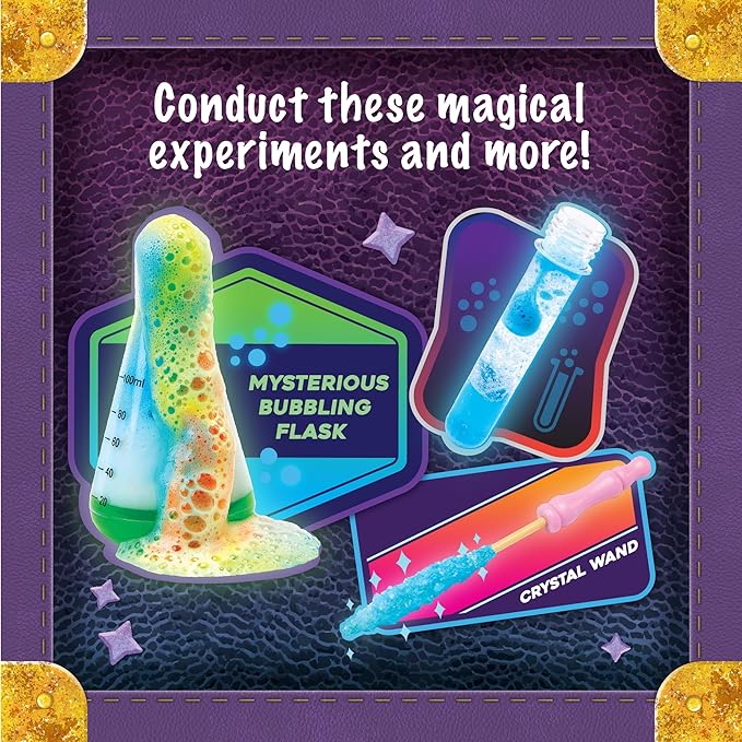 MindWare Junior Science Academy: Magic Potion Science Chemistry Set – 5 Amazing Beginning Kids Science Experiments for Kids Ages 4 & Up – Fun Science Lessons for Home or School