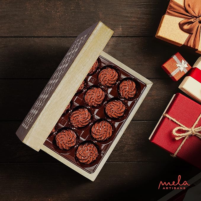 Mela Artisans Wooden Keepsake Box | Whitewash Mango Wood Memory & Photo Storage Box with Hinged Lid | Decorative Storage Box | Large | 9x6x3.5 Inch