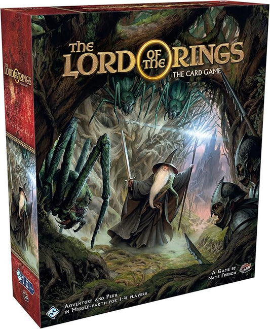 Asmodee The Lord of the Rings The Card Game REVISED CORE SET - The Ultimate Adventure Awaits in Middle-earth, Cooperative Strategy Game for Kids & Adults, Ages 14+, 1-4 Players, 30-120 Minute Playtime