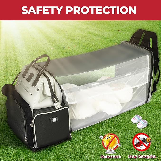 Award-Winning Eco-Friendly Smart Diaper Bag with Changing Station – 2025 Evergreen Winner, Premium All-in-One Backpack, Patent Pending, Heated Bottle Pockets, Trusted by Parents, Seen in Top USA Media