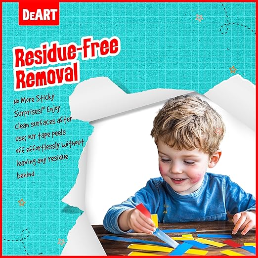 12 Pack Colored Masking Tape, 396 Ft x 0.6 inch Mini Colored Painters Tape for Arts & Crafts Labeling or Coding, Kids Art Supplies Color Tape Rolls, washi-scale Colorful Masking Tape, DIY Artist Tapes