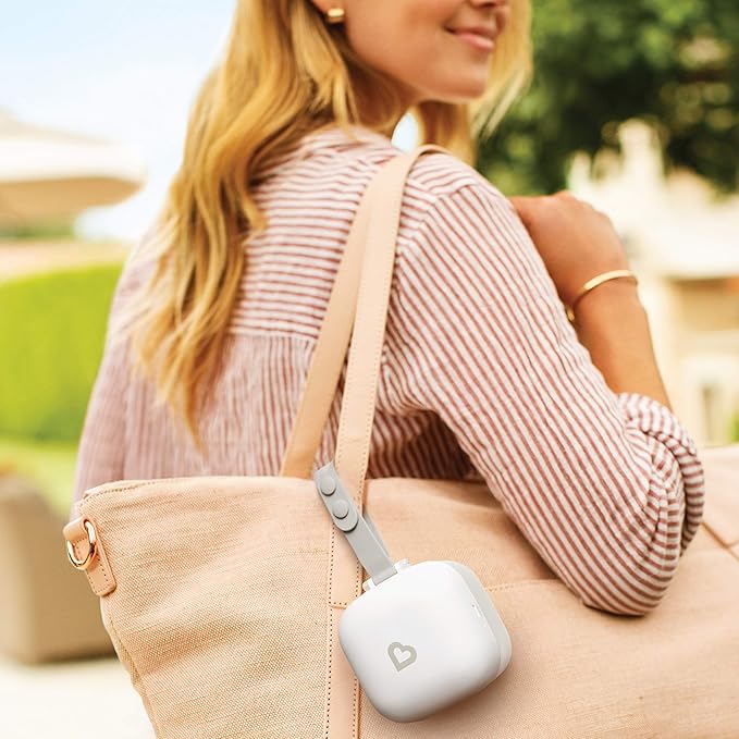 Munchkin® Portable UV Sterilizer Plus with Rechargeable Battery, Mini UV Light Sanitizer Eliminates 99.99% of Germs in 59 Seconds