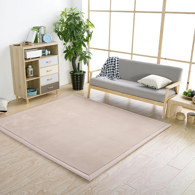 V-mix Baby Play Mat Nursey Decor Area Rug 1.18" Thick Hypebeast Rug Non Slip Rug Pads Large Area Rug Play Mats for Babies and Toddlers Non-Toxic Area Rugs Used for Living Room 6.6x6.6Ft