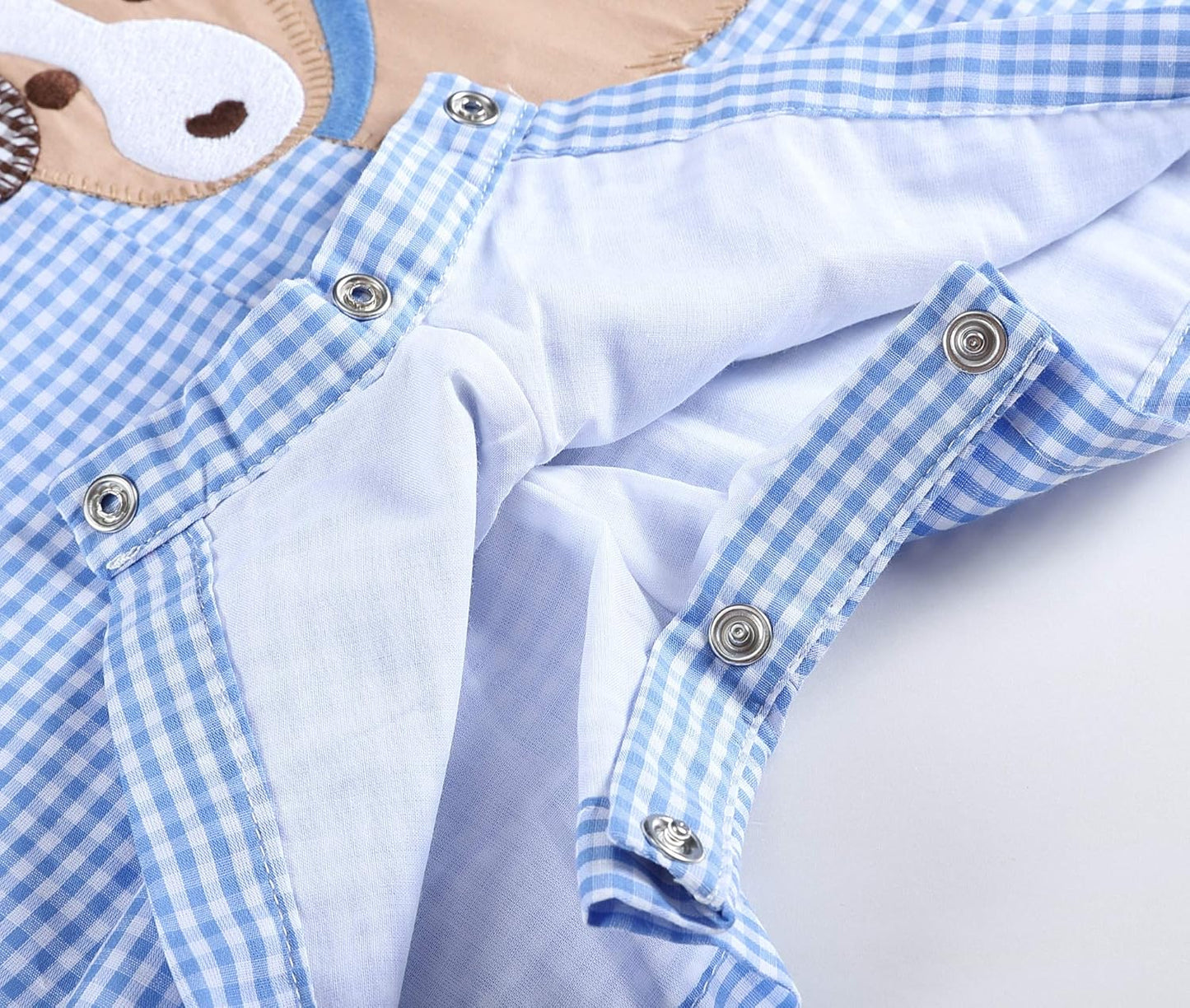 Puppy Dog Applique Shortall