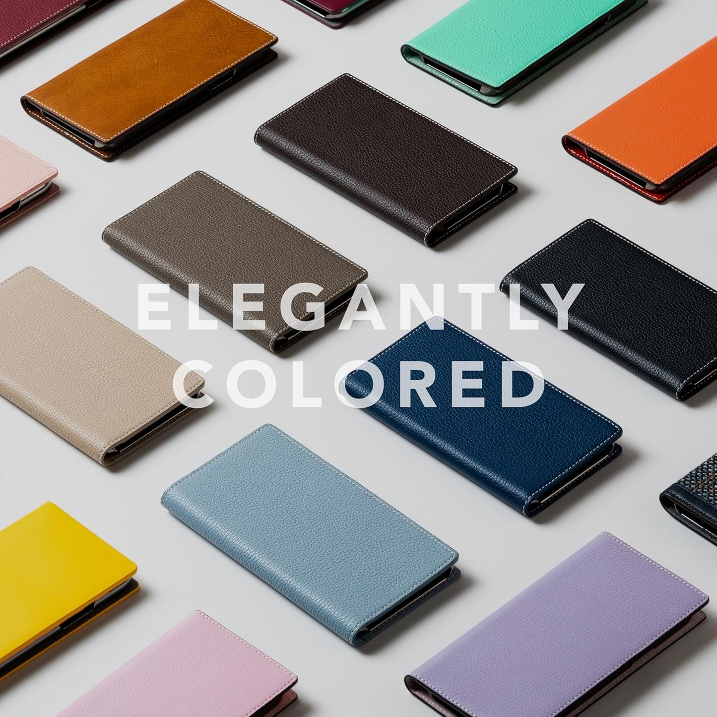 D8 Full Grain Leather Wallet Case for iPhone 15 Pro - [2-in-1] Handcrafted Detachable Diary Style with Magnetic MagSafe Back Cover, Gift Box Included (Light Cream)