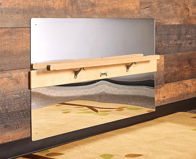 Jonti-Craft 0619JC Infant Coordination Mirror Brown