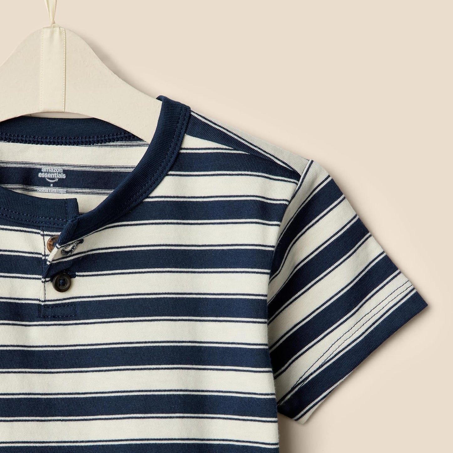 Amazon Essentials x Sofia Grainge Toddlers and Baby Boys' Short Sleeve T-Shirts, Pack of 2