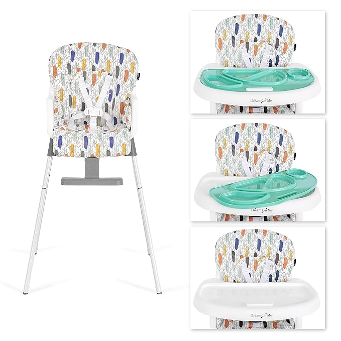 Dream On Me Curio Sit N Seek Highchair in Mint