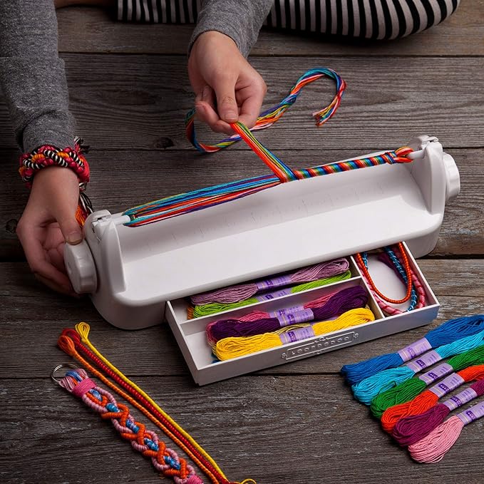 Loopdedoo – DIY Friendship Bracelet Maker Kit – Make Bracelets In Minutes – Award-Winning Craft - Ages 8+